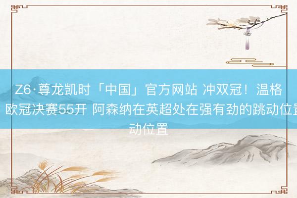 Z6·尊龙凯时「中国」官方网站 冲双冠！温格：欧冠决赛55开 阿森纳在英超处在强有劲的跳动位置